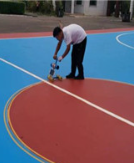 安达​篮球场地坪翻新及维修整改工程